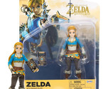 The Legend of Zelda Breath of the Wild Zelda 4&quot; Figure with Sheikah Slat... - £15.55 GBP