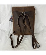 Better Way Design Leather Tote Backpack Crossbody Large Heavy Made in Bo... - $97.43 CAD