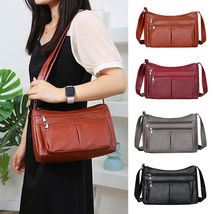 Women Shoulder Bags Handbag Crossbody Phone Purse Pack PU Leather Messen... - £15.17 GBP