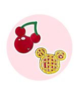 Mickey Icon Disney Pins: Cherries and Cherry Pie - €21,39 EUR Mickey Icon Disney Pins: Cherries and Cherry Pie - €21,39 EUR