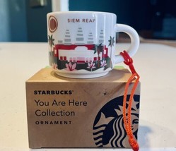 Starbucks You Are Here Siem Reap Cambodia 2018 Ornament Mini Mug 2 FL oz - £31.30 GBP
