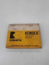 Kennametal T4L K6 Trapezoidal Carbide Inserts, Grade K6 10pcs  - $658.88 MXN