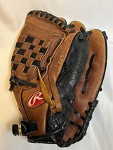 Rawlings PP115CL 11 1/2&quot; Fastback RH Thrower Baseball Glove Leather - £11.97 GBP