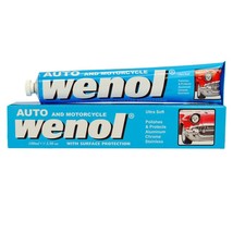 Wenol Ultra Soft Auto Metal Polish - 100 ML 3.98 Fl. Oz. Tube [Blue] - £10.17 GBP