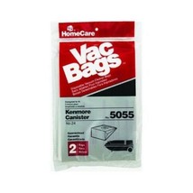 Kenmore Vacuum Bags 5055 2 Pack by HomeCare Industries - £4.24 GBP