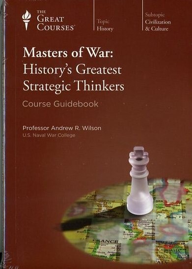 MASTERS OF WAR | Great Courses | DVD/Guidebook | NEW | SEALED - $85.00