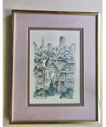Framed Print 8 x 10&quot; San Francisco Old and New by Alan Stern Double Mats - £18.92 GBP