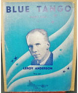 VIntage 1951 &quot;BLUE TANGO&quot; Piano Solo - Leroy Anderson Sheet Music FREE S... - £7.82 GBP
