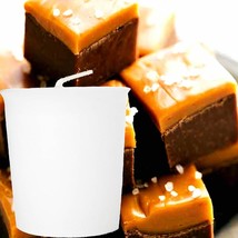 Chocolate Caramel Fudge Scented Eco Soy Wax Votive Candles, Hand Poured - £18.34 GBP+