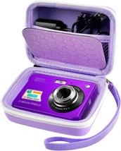 Carrying And Protective Case For Digital Camera, Abergbest 21 Mega, Purple. - £25.30 GBP