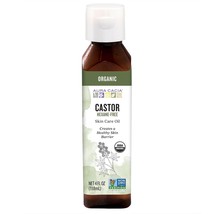 Aura Cacia Organic Castor Skin Care Oil | GC/MS Tested for Purity | 118m... - $8.66