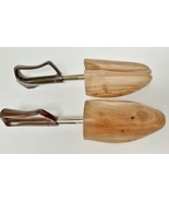 Vintage Cedar Shoes Wooden Trees Wood Forms Shapers Inserts (2) Stretche... - £30.56 GBP