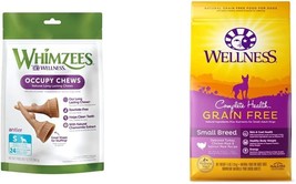 By Wellness Occupy Antler Small Breed Bundle: 24 Count Of Dental Treats + Wellne - $32.99