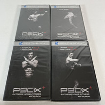 NEW Lot Of 4 P90X BEACHBODY DVD Upper Plus, Cardio Plus, Total Body Plus... - £9.40 GBP