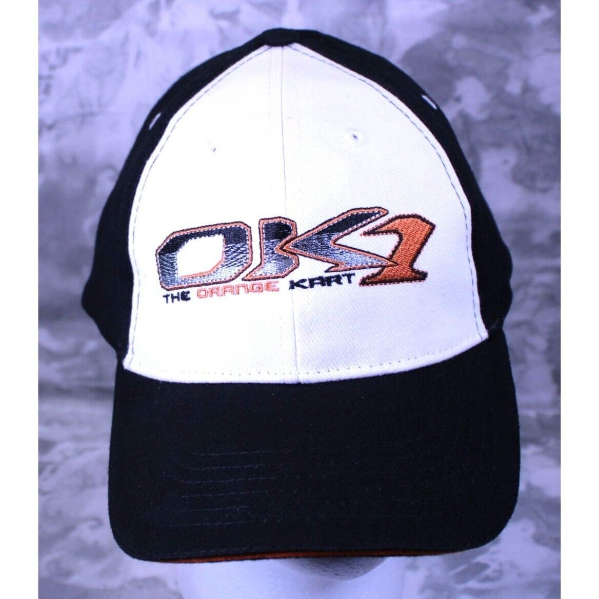 OK1 The Orange Kart Go Cart Strapback Hat Ball Cap - $9.36