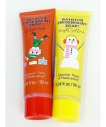 Lot of 2 Bathtub Finger Paint Soap, Red &amp; Yellow, Christmas Holiday Edit... - $116.88 MXN