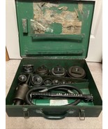 Greenlee 7310 Knockout Punch Driver Set W/ 767 Hydraulic Hand Pump &amp; Case - $1,216.69 CAD