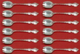 Du Barry by International Sterling Silver Ice Cream Dess. Fork Custom Set 12pc - $19,075.14 MXN