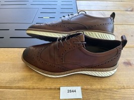 Men’s Ecco St1 Hybrid Golf Burnished Wingtip Shoe, US 9 (EU 43) - $1,223.09 MXN