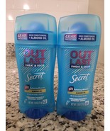 Lot of 2 Secret Outlast + Almond Oil Antiperspirant Deodorant, 2.6 oz Ex... - £18.73 GBP