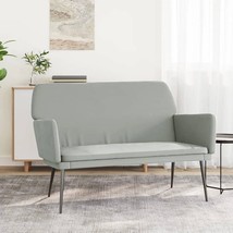 Bench Light Gray 42.5&quot;x31.1&quot;x31.1&quot; Velvet - $152.49