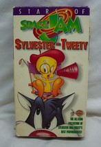 Wb Looney Tunes Stars Of Space Jam Sylvester Tweety Vhs Video Cartoon 1996 - £11.84 GBP