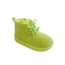 UGG Neumel II Ankle Chukka Boot Toddler Size 12 Ages 7-8 Key Lime Green 1017320T - £50.40 GBP