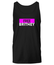 Britney Spears TankTop Free Britney Black-U-TT  - £15.99 GBP