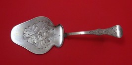 Rose by Th. Olsens Norwegian .830 Silver Pie Server AS with Floral Design 9 1/8&quot; - £228.17 GBP
