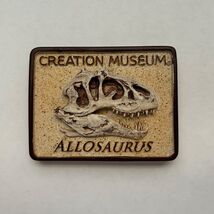 Refrigerator Magnet Dinosaur Allosaurus Fossil Creation Museum Kentucky ... - $9.99
