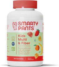 SmartyPants Kids Multivitamin Gummies and Fiber Supplement: Omega 3 Fish Oil (EP - £29.56 GBP