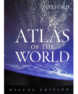 ATLAS OF THE WORLD ~ Deluxe Edition, Oxford University Press, 2005 ~ BOOK - $69.85