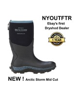 Dryshod Sizes 6-11 Arctic Storm Women&#39;s Mid Black/Blue ARS-WM-BL Muck Style - £129.80 GBP