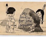 Me Lookin For One Squaw   WALL signed Postcard - £9.34 GBP