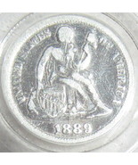1889 Liberty Seated Dime, silver - £31.00 GBP