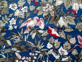 Fabric Red Rooster NEW &quot;Jacobean Romance&quot; Quilter&#39;s Floral Sampler 4 Pcs $4.25 - £3.33 GBP