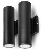 Home Zone Security LED Porch Lights - Wall Mounted Up/Down Hardwired Sco... - $938.55 MXN