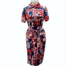 TRACY NEGOSHIAN Dress Women&#39;s Size Large TN129 Payton Doodle in Bloom Je... - $35.99