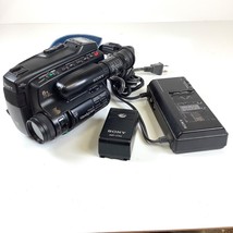 Sony Handycam Video 8 Camera Recorder CCD-TR6 NTSC Bundle Power Adapter * READ - £32.35 GBP