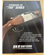 SKB SHOTGUN CATALOG, 785 SERIES - $12.60