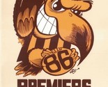 AFL Premiers 1986 Hawthorn DVD - $15.02