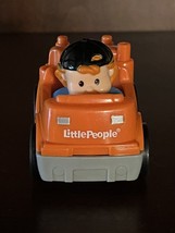 Fisher Price Little People Wheelies Orange Recycle Truck - £7.99 GBP