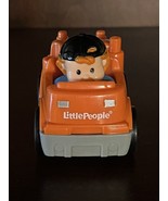 Fisher Price Little People Wheelies Orange Recycle Truck - $10.00