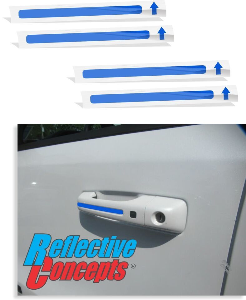 Door Handle Accent Decals for 2019-2024 Ram 1500