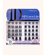 POPPY &amp; IVY HD LACE LITE LASH EXTENSIONS  40 PCS - ELIL63 BARE OR VOLUME - $4.59