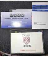 2000 Dodge Dakota Owners Manual - $18.25
