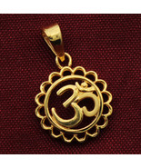 Bis 916 Unseen Gold Birthstone Jewelry Circle Pendants For Step Daughter - £177.42 GBP