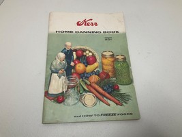1958 Vintage Kerr Home Canning &amp; Freezing Cook Book Paperback - £17.64 GBP