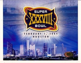 Super Bowl 38 XXVIII 8x10 Photo Houston 2004 NFL - $9.60