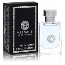 Versace Pour Homme Cologne By Versace Mini EDT 0.17 oz - £15.59 GBP